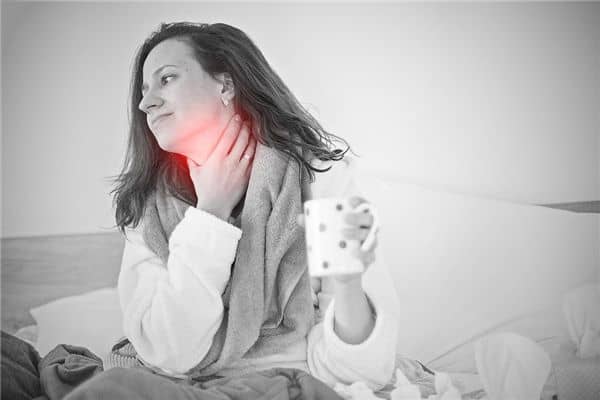 梦见旅游者嗓子肿疼