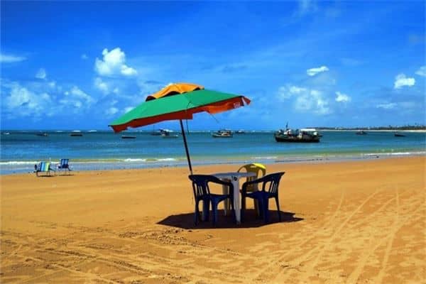 梦见金色的海滩