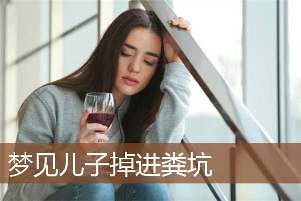 梦见儿子掉进粪坑