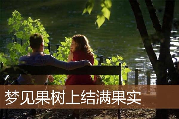 梦见果树上结满果实是什么意思