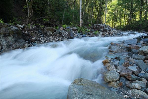 梦见水流很急是什么意思