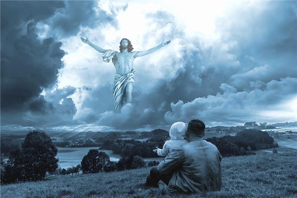 梦见天上出现人是什么意思