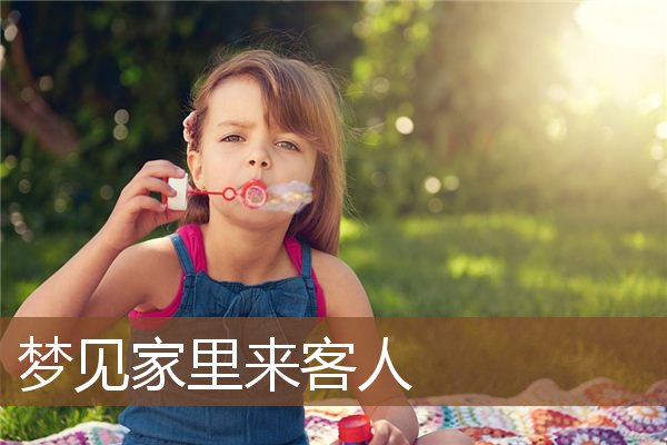 梦见家里来客人是什么意思