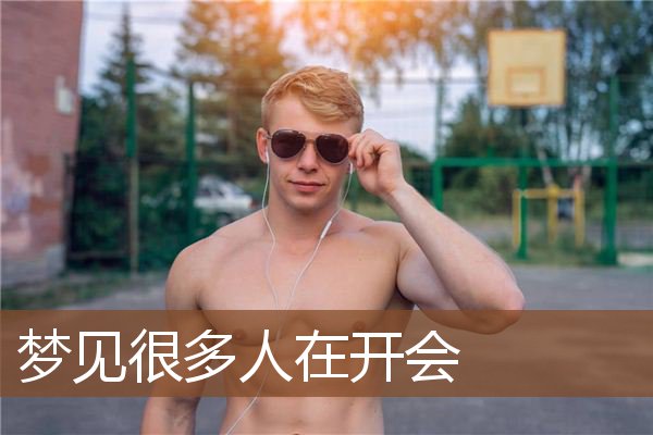 梦见很多人在开会是什么意思