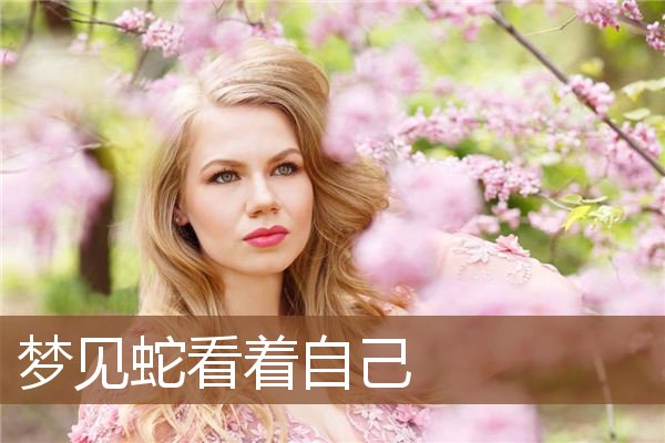 梦见蛇看着自己是什么意思