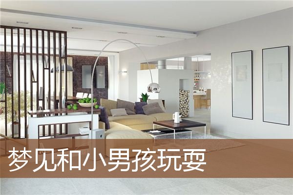 梦见和小男孩玩耍是什么意思