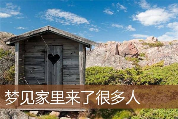 梦见家里来了很多人是什么意思