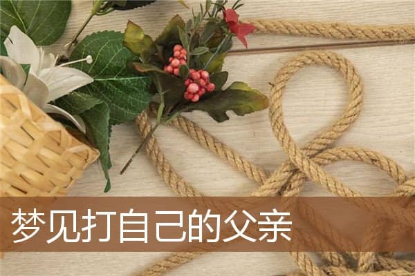 梦见打自己的父亲是什么意思