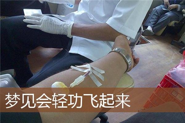 梦见会轻功飞起来是什么意思