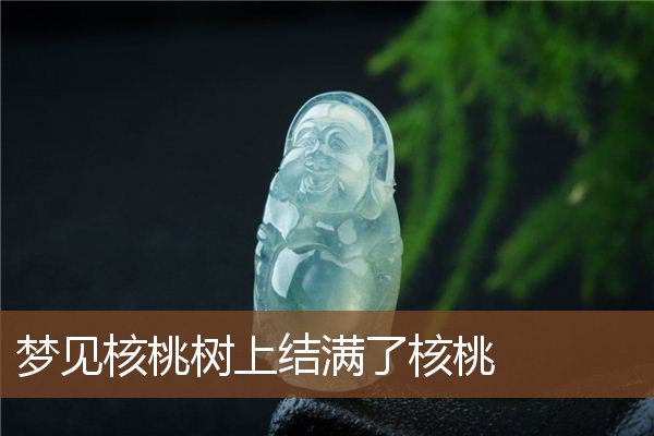 梦见核桃树上结满了核桃是什么意思