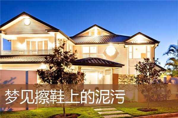 梦见擦鞋上的泥污是什么意思