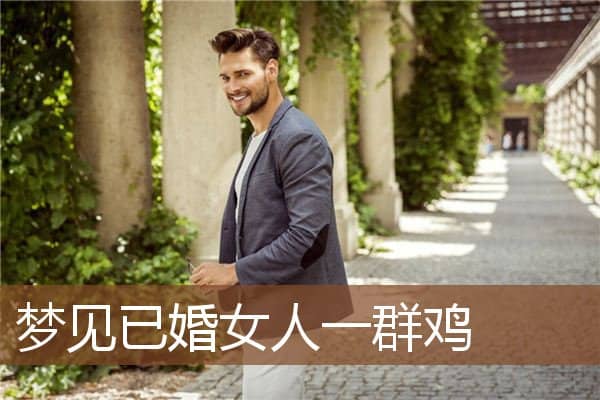 梦见已婚女人一群鸡是什么意思