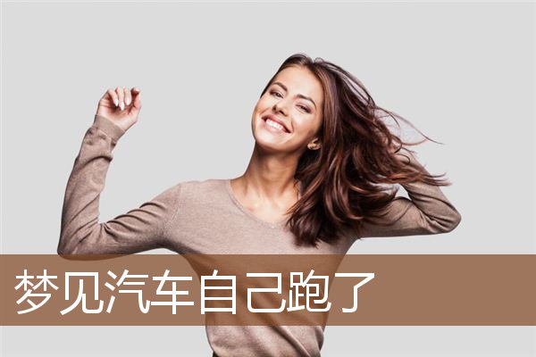 梦见汽车自己跑了是什么意思