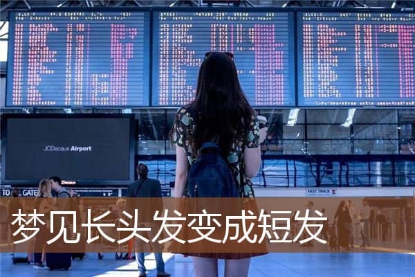 梦见长头发变成短发是什么意思