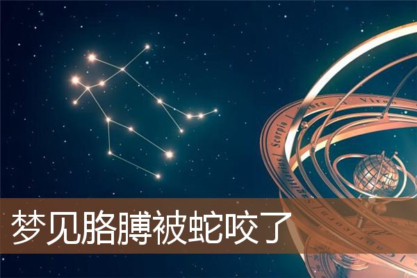 梦见胳膊被蛇咬了是什么意思