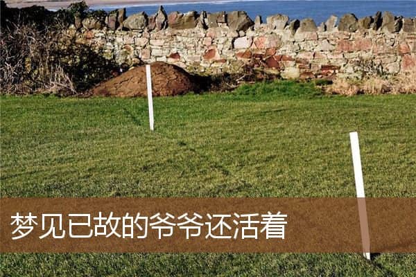 梦见已故的爷爷还活着是什么意思