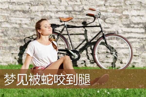 梦见被蛇咬到腿是什么意思