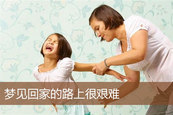 梦见回家的路上很艰难是什么意思