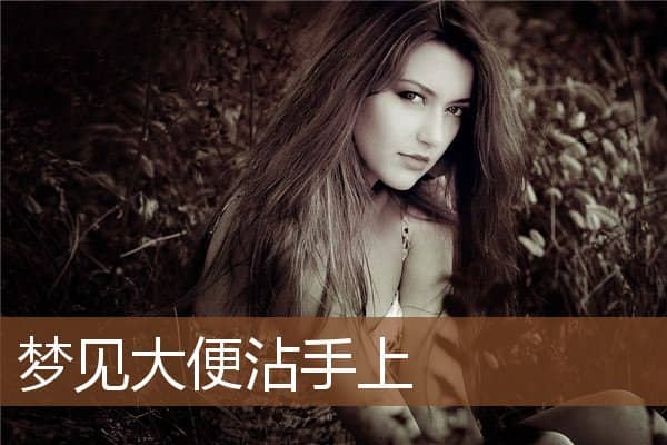 梦见大便沾手上是什么意思