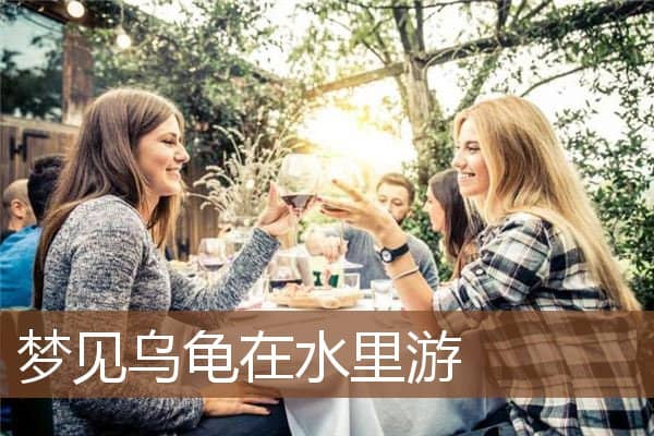 梦见乌龟在水里游是什么意思