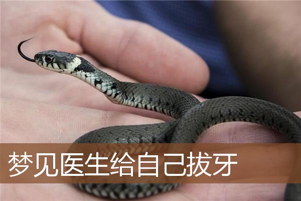 梦见医生给自己拔牙是什么意思