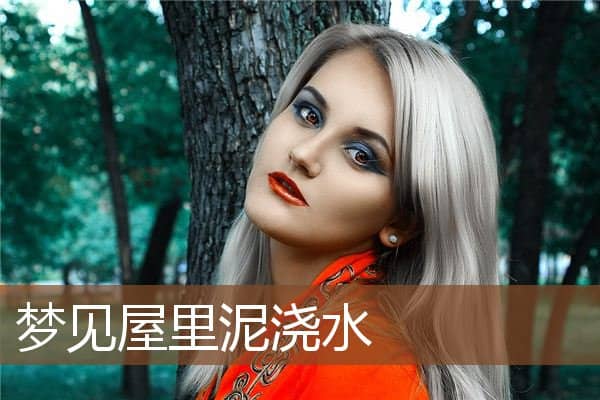 梦见屋里泥浇水是什么意思