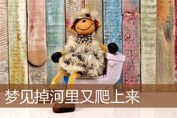 梦见掉河里又爬上来是什么意思