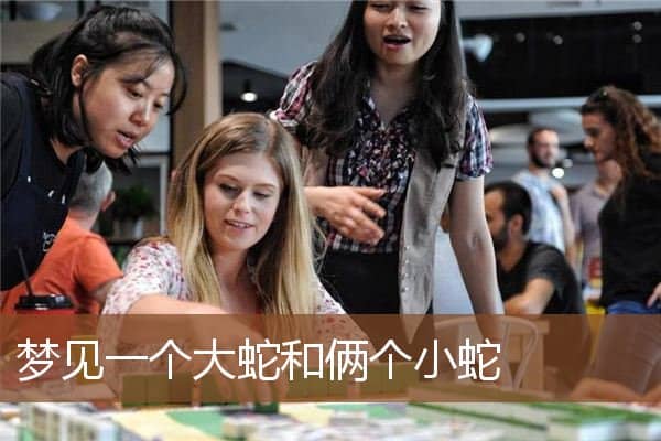 梦见一个大蛇和俩个小蛇是什么意思