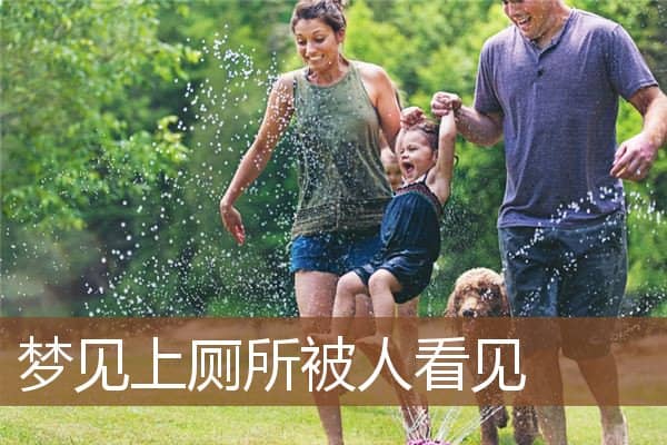 梦见上厕所被人看见是什么意思