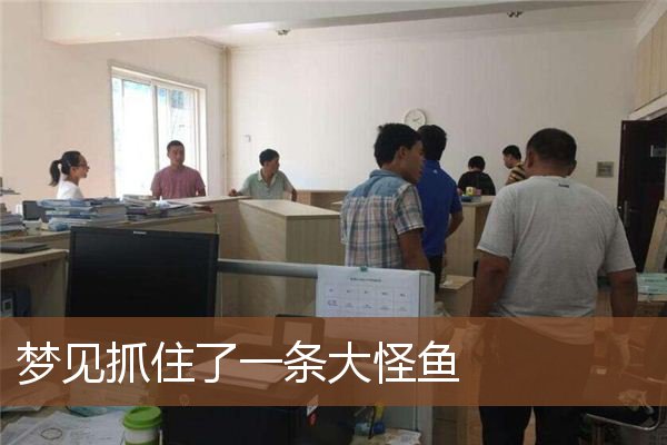 梦见抓住了一条大怪鱼是什么意思