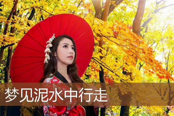 梦见泥水中行走是什么意思