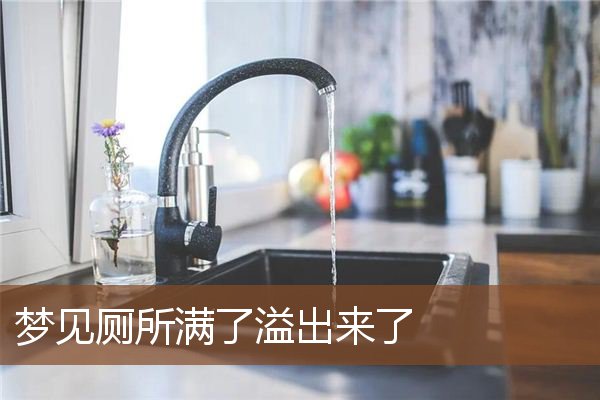 梦见厕所满了溢出来了是什么意思