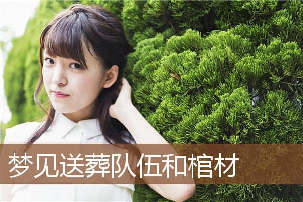 梦见送葬队伍和棺材是什么意思