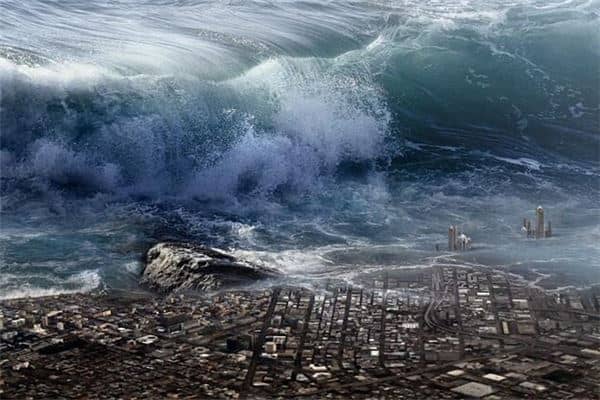 梦见山崩海啸:梦见山崩与海啸,人有波折和危机