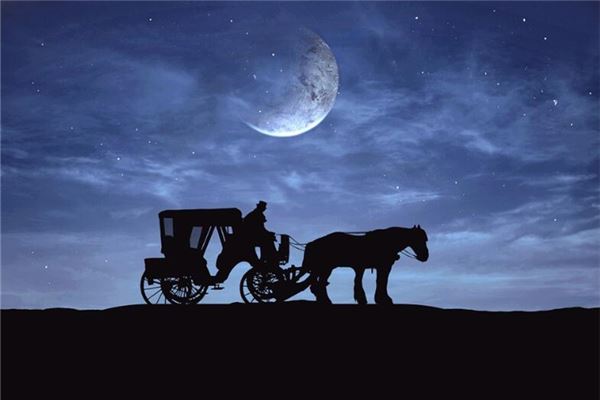 梦见马车:马车排成长龙,财运佳