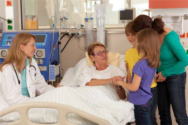 梦见去医院看亲戚