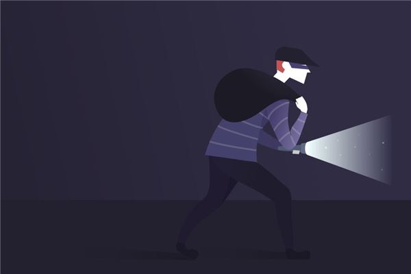 梦见小偷入室偷钱